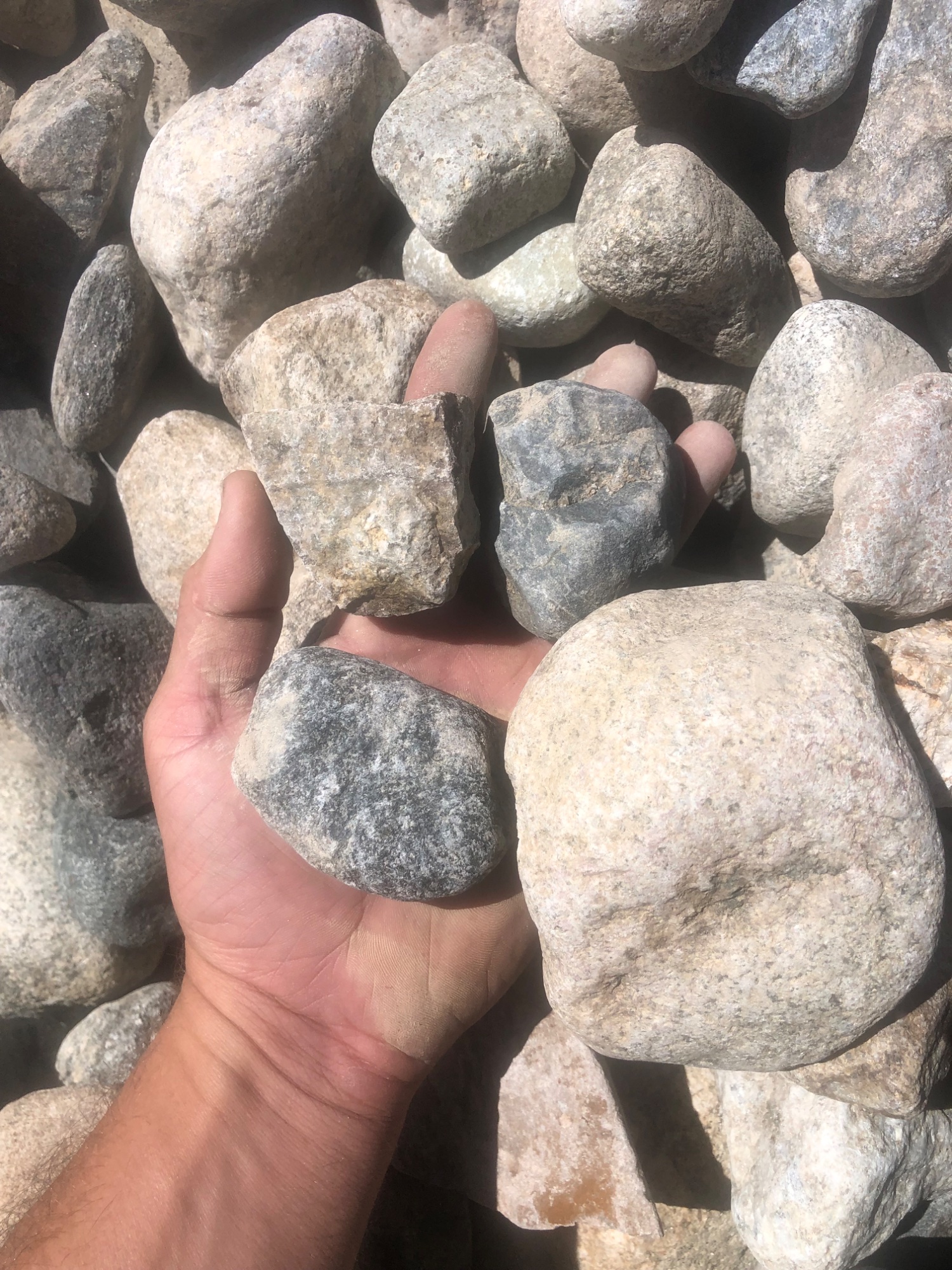 2-4 inch landscape rock